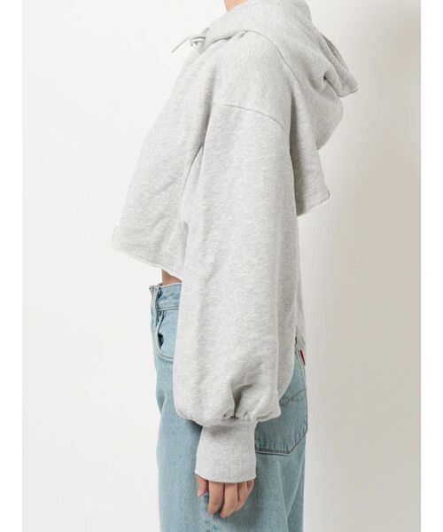 Ungrid（アングリッド）の「ウォッシュショートデザインパーカー（パーカー・レディース・ライトグレー/レッド/グリーン・FREE）」の20枚目の写真