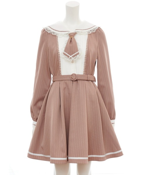 Secret Honey（シークレットハニー）の「ネクタイ付ストライプ  