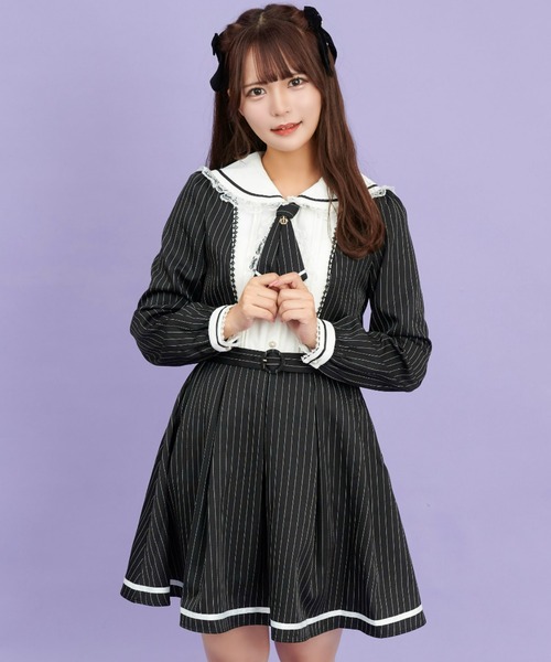 Secret Honey（シークレットハニー）の「ネクタイ付ストライプ