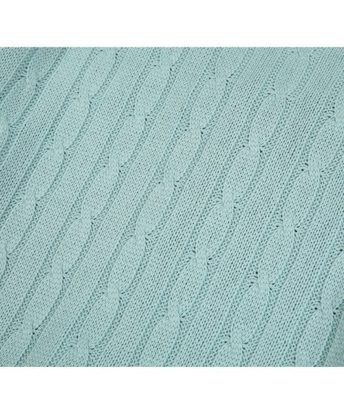 FANCY CLUB(ファンシークラブ)の「A'GEM/9 × .kom『 FANCY CLUB/ファンシークラブ』BAY LEAF BUTTON CARDIGAN/ベイリーフボタンカーディガン(カーディガン/ボレロ・レディース・ブラック/ライトグリーン・FREE)」の6枚目の写真