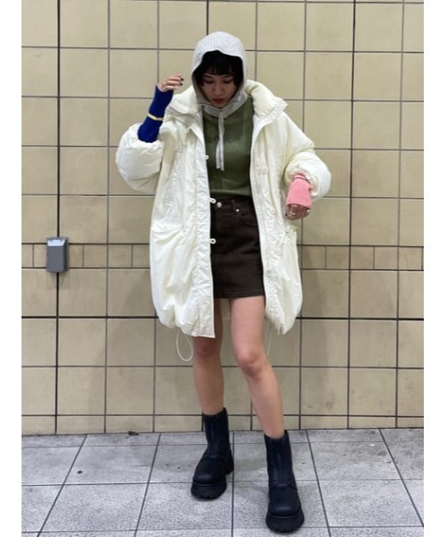 SLY（スライ）の「FRONT ZIP BOA SHORT BOOTS フロントジップ ボア