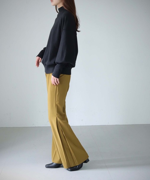 cheriella（シェリエラ）の「【cheriella】WEB限定スイッチドルマンシルエットニット新色追加（ニット/セーター・レディース・オフホワイト/テラコッタ/ブラック/ダークグリーン/ネイビー/パープル/グレー・M）」の14枚目の写真