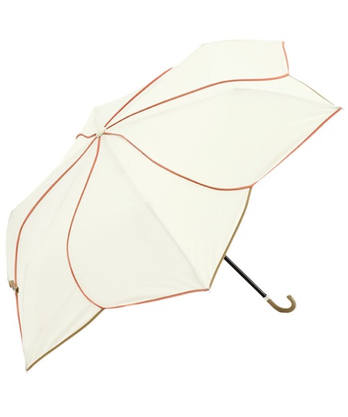 because(ビコーズ)の「【because】バイカラーパイピングはなびらミニ折りたたみ傘 雨傘 日傘 UVカット レディース 通勤通学 ビコーズ Bicolor Piping Mini BE-01292(折りたたみ傘・レディース・パープル/ネイビー/グリーン/ホワイト・FREE)」の10枚目の写真