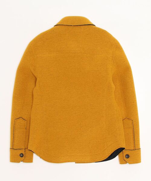 BOB（ボブ）の「BOB/ボブ/ボンディングシャツジャケット（その他アウター・メンズ・ホワイト/イエロー・50/48/52/46）」の3枚目の写真