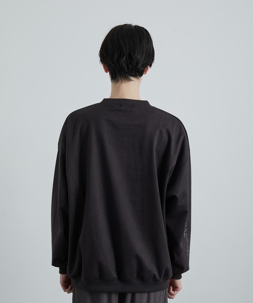 JUNRED（ジュンレッド）の「2ポイントスウェードプルオーバー（スウェット・メンズ・ブラック/グレー系その他/ブルー系その他6/ベージュ・S/M/L）」の20枚目の写真