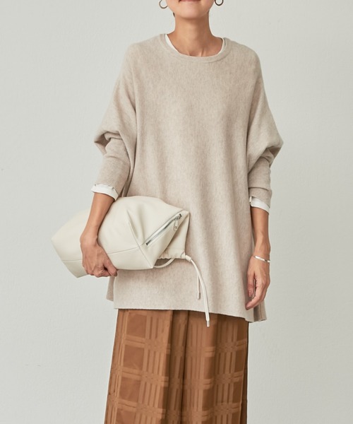 【新品】BEARDSLEY Colorer レザーギャザートートバック BEARDSLEY（ビアズリー）の「【Colorer/クロレ】クラッチにも