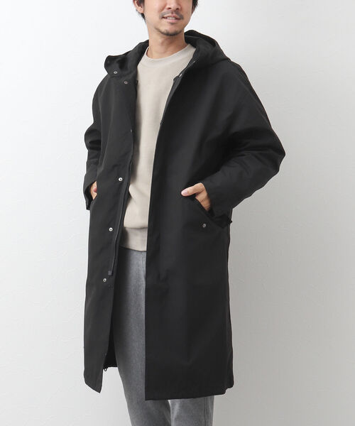 TAION(タイオン)の「【TAION/タイオン】CR HOOD COAT+DOWN JACKET フーデッドコート M-51(モッズコート・メンズ・ブラック/ネイビー・L/M/XL)」の2枚目の写真