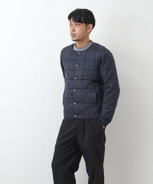 TAION(タイオン)の「【TAION/タイオン】CR HOOD COAT+DOWN JACKET フーデッドコート M-51(モッズコート・メンズ・ブラック/ネイビー・L/M/XL)」の4枚目の写真