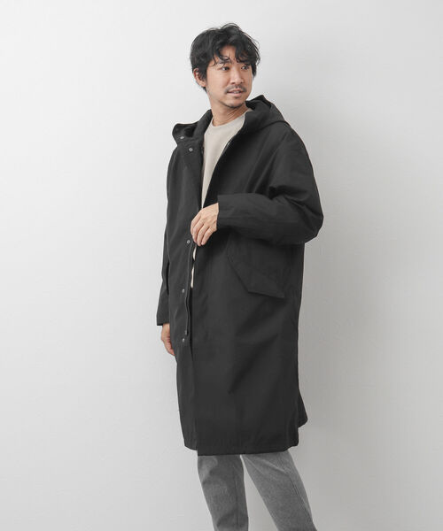 TAION(タイオン)の「【TAION/タイオン】CR HOOD COAT+DOWN JACKET フーデッドコート M-51(モッズコート・メンズ・ブラック/ネイビー・L/M/XL)」の21枚目の写真