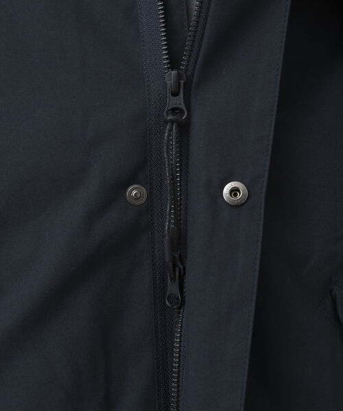 TAION(タイオン)の「【TAION/タイオン】CR HOOD COAT+DOWN JACKET フーデッドコート M-51(モッズコート・メンズ・ブラック/ネイビー・L/M/XL)」の13枚目の写真