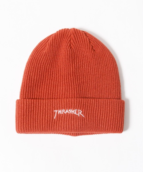THRASHER(スラッシャー)の「THRASHER/スラッシャー GONZ LOGO ビーニー(ニットキャップ/ビーニー・メンズ・ダークブルー/ダークオレンジ/ブラック/ダークグリーン・FREE)」の10枚目の写真