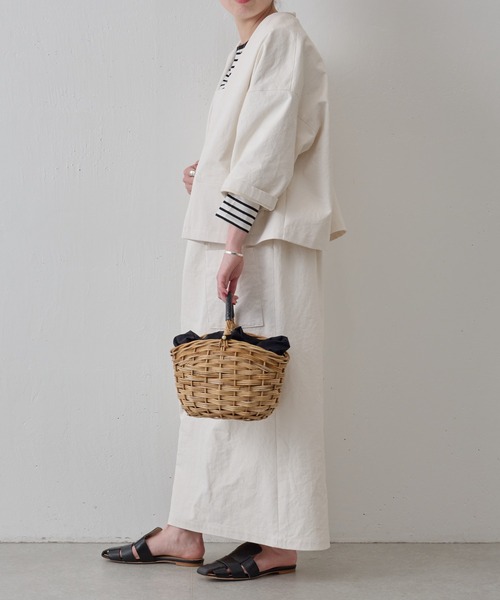 BEARDSLEYビアズリー　ノーカラー2wayジャケット BEARDSLEY（ビアズリー）の「袖ニットハオリ（ノーカラー