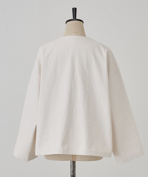 BEARDSLEY（ビアズリー）の「ノーカラーショート サマージャケット