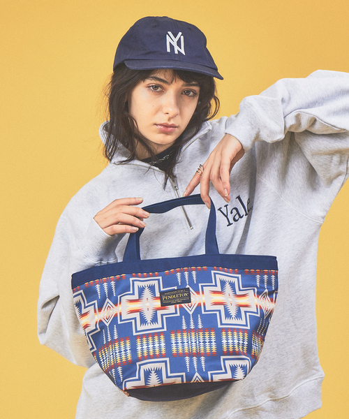 PENDLETON(ペンドルトン)の「【PENDLETON / ペンドルトン】MINI TOTE / ミニトートバッグ(トートバッグ・メンズ・ライトグレー/ブラック/ネイビー・フリー)」の3枚目の写真