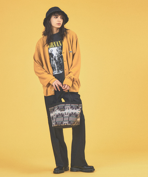PENDLETON(ペンドルトン)の「【PENDLETON / ペンドルトン】MINI TOTE / ミニトートバッグ(トートバッグ・メンズ・ライトグレー/ブラック/ネイビー・フリー)」の4枚目の写真
