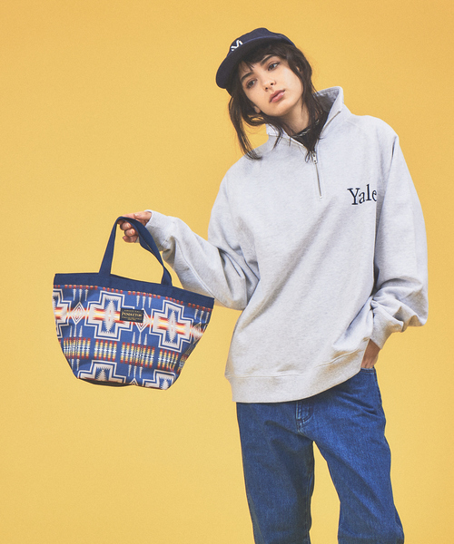 PENDLETON(ペンドルトン)の「【PENDLETON / ペンドルトン】MINI TOTE / ミニトートバッグ(トートバッグ・メンズ・ライトグレー/ブラック/ネイビー・フリー)」の5枚目の写真