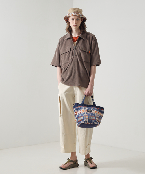 PENDLETON(ペンドルトン)の「【PENDLETON / ペンドルトン】MINI TOTE / ミニトートバッグ(トートバッグ・メンズ・ライトグレー/ブラック/ネイビー・フリー)」の16枚目の写真