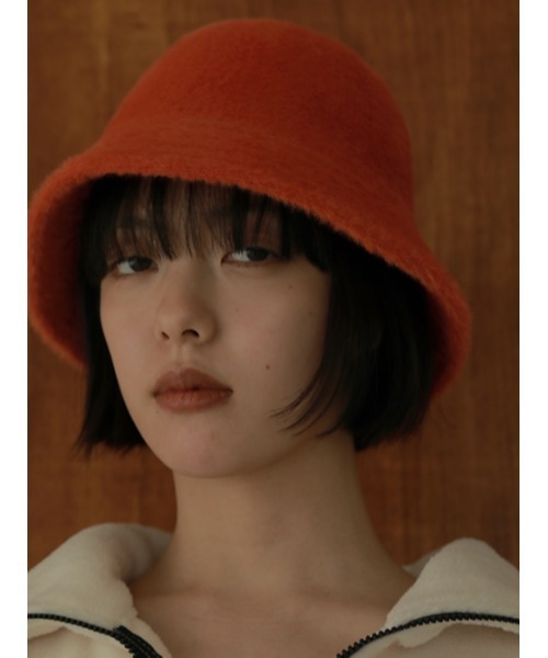 AMAIL(アマイル)の「Fuwa ice hat(ハット・レディース・ベージュ/オレンジ/ミント・FREE)」の3枚目の写真