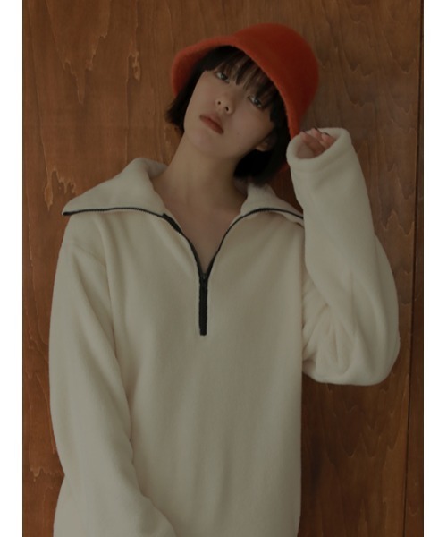 AMAIL(アマイル)の「Fuwa ice hat(ハット・レディース・ベージュ/オレンジ/ミント・FREE)」の11枚目の写真