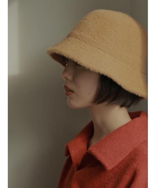 AMAIL(アマイル)の「Fuwa ice hat(ハット・レディース・ベージュ/オレンジ/ミント・FREE)」の7枚目の写真
