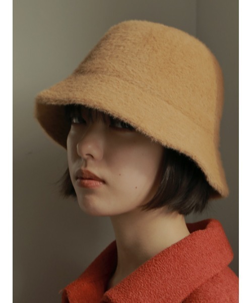 AMAIL(アマイル)の「Fuwa ice hat(ハット・レディース・ベージュ/オレンジ/ミント・FREE)」の5枚目の写真