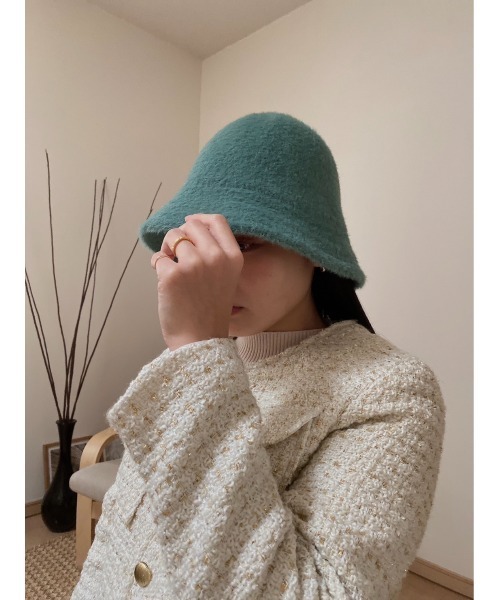 AMAIL(アマイル)の「Fuwa ice hat(ハット・レディース・ベージュ/オレンジ/ミント・FREE)」の16枚目の写真