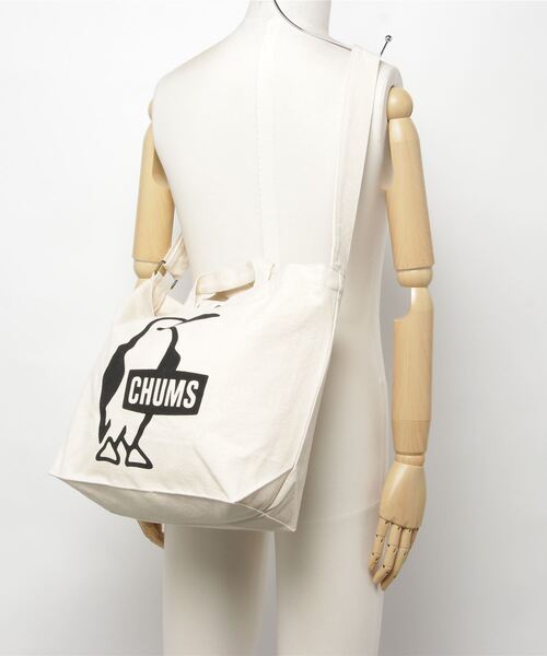 CHUMS(チャムス)の「CHUMS/チャムス ショルダーバック Booby Canvas Shoulder ブービー キャンバス ショルダー CH60-3494(ショルダーバッグ・メンズ・レッド/ミント/ホワイト/ブラック/ブルー/グリーン・FREE)」の14枚目の写真