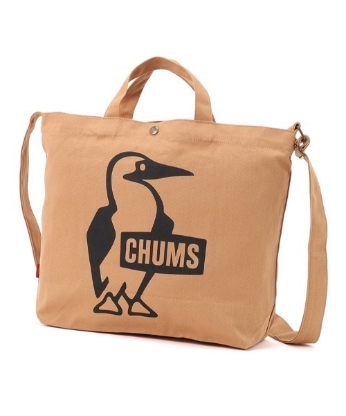 CHUMS（チャムス）の「CHUMS/チャムス ショルダーバック Booby Canvas Shoulder ブービー キャンバス ショルダー CH60-3494（ショルダーバッグ・メンズ・レッド/ミント/ホワイト/ブラック/ブルー/グリーン/ブラウン・FREE）」の4枚目の写真