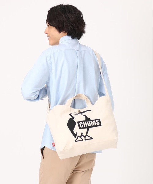 CHUMS(チャムス)の「CHUMS/チャムス ショルダーバック Booby Canvas Shoulder ブービー キャンバス ショルダー CH60-3494(ショルダーバッグ・メンズ・レッド/ミント/ホワイト/ブラック/ブルー/グリーン・FREE)」の19枚目の写真