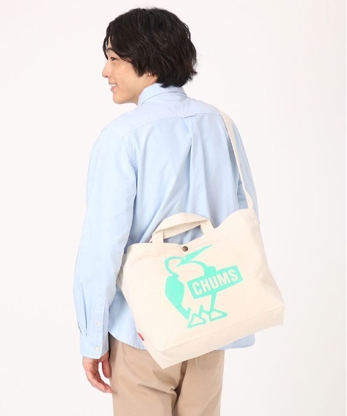 CHUMS(チャムス)の「CHUMS/チャムス ショルダーバック Booby Canvas Shoulder ブービー キャンバス ショルダー CH60-3494(ショルダーバッグ・メンズ・レッド/ミント/ホワイト/ブラック/ブルー/グリーン・FREE)」の20枚目の写真