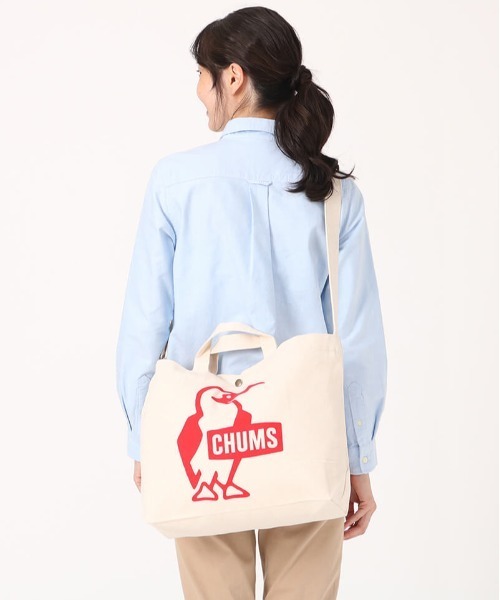 CHUMS(チャムス)の「CHUMS/チャムス ショルダーバック Booby Canvas Shoulder ブービー キャンバス ショルダー CH60-3494(ショルダーバッグ・メンズ・レッド/ミント/ホワイト/ブラック/ブルー/グリーン・FREE)」の21枚目の写真