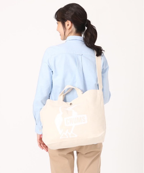 CHUMS(チャムス)の「CHUMS/チャムス ショルダーバック Booby Canvas Shoulder ブービー キャンバス ショルダー CH60-3494(ショルダーバッグ・メンズ・レッド/ミント/ホワイト/ブラック/ブルー/グリーン・FREE)」の22枚目の写真