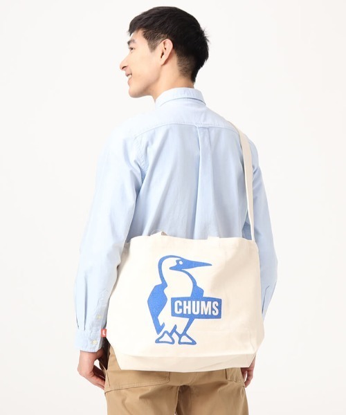 CHUMS(チャムス)の「CHUMS/チャムス ショルダーバック Booby Canvas Shoulder ブービー キャンバス ショルダー CH60-3494(ショルダーバッグ・メンズ・レッド/ミント/ホワイト/ブラック/ブルー/グリーン・FREE)」の8枚目の写真
