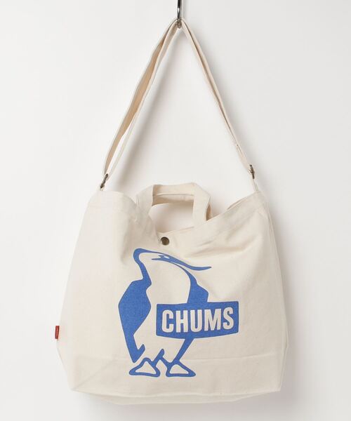 CHUMS(チャムス)の「CHUMS/チャムス ショルダーバック Booby Canvas Shoulder ブービー キャンバス ショルダー CH60-3494(ショルダーバッグ・メンズ・レッド/ミント/ホワイト/ブラック/ブルー/グリーン・FREE)」の10枚目の写真