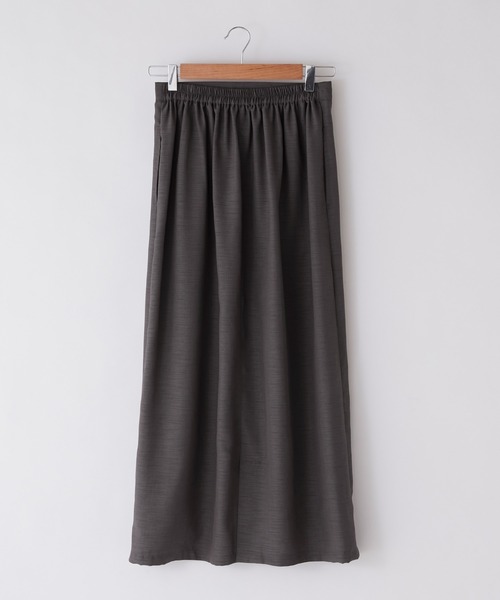 Chaco closet(チャコ クローゼット)の「【セットアップ】リネンライクノーカラーダブルボタンジレ&タイトスカートセット(セットアップ・レディース・チャコールグレー/ブラウン/ブラック/ベージュ・FREE)」の13枚目の写真