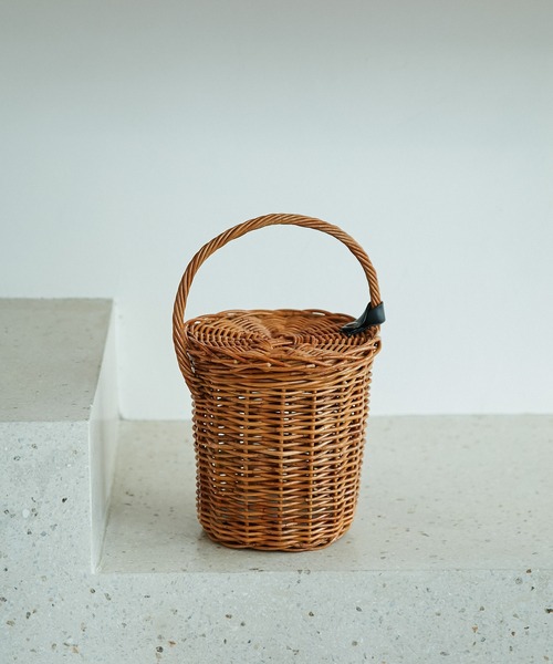 The Bagmati(ザバグマティ)の「【The Bagmati】ワンハンドルカゴバッグ(かごバッグ・レディース・ベージュ・FREE)」の1枚目の写真