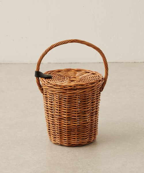 The Bagmati(ザバグマティ)の「【The Bagmati】ワンハンドルカゴバッグ(かごバッグ・レディース・ベージュ・FREE)」の4枚目の写真