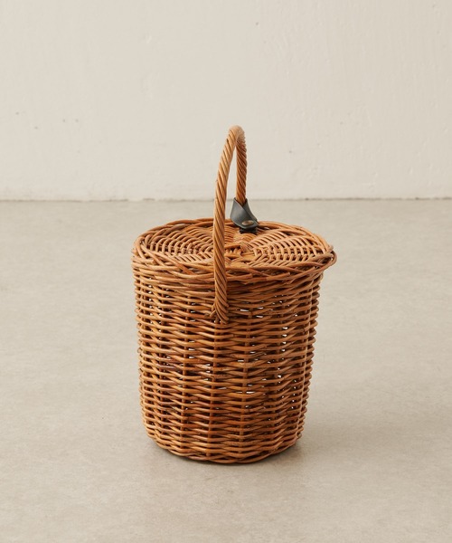 The Bagmati(ザバグマティ)の「【The Bagmati】ワンハンドルカゴバッグ(かごバッグ・レディース・ベージュ・FREE)」の5枚目の写真