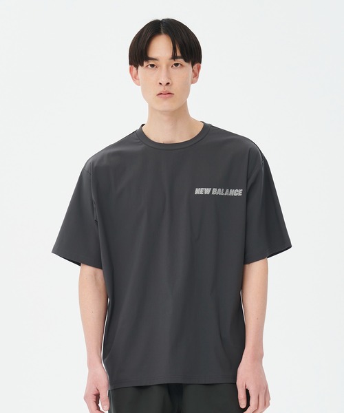 NEW BALANCE(ニューバランス)の「MET24 Training Short Sleeve Tee(Tシャツ/カットソー・メンズ・イエロー/ベージュ/グリーン/ブラック・X-LARGE/LARGE/MEDIUM/SMALL)」の2枚目の写真