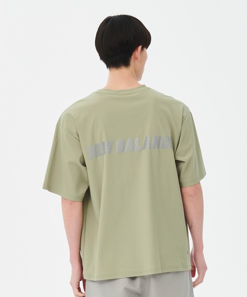 NEW BALANCE(ニューバランス)の「MET24 Training Short Sleeve Tee(Tシャツ/カットソー・メンズ・イエロー/ベージュ/グリーン/ブラック・X-LARGE/LARGE/MEDIUM/SMALL)」の12枚目の写真