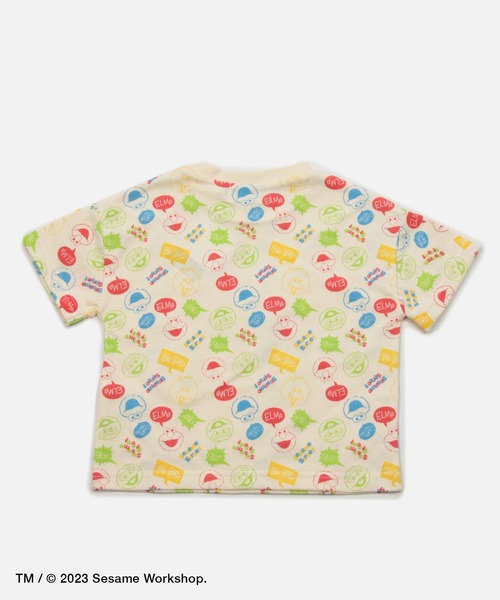 JAM & LINK(ジャムアンドリンク)の「セサミストリート 半袖Tシャツ(Tシャツ/カットソー・キッズ・ブルー/オレンジ系/レッド/ホワイト・100cm/130cm/90cm/110cm/120cm/80cm)」の8枚目の写真