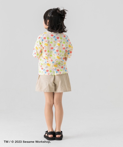 JAM & LINK(ジャムアンドリンク)の「セサミストリート 半袖Tシャツ(Tシャツ/カットソー・キッズ・ブルー/オレンジ系/レッド/ホワイト・100cm/130cm/90cm/110cm/120cm/80cm)」の17枚目の写真