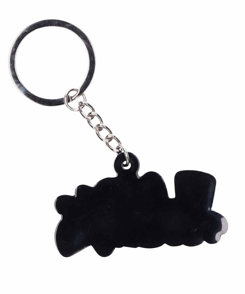 X-girl（エックスガール）の「GRAFFITI RUBBER KEY CHARM（キーホルダー・レディース・ブラック/ライトブルー/ピンク・ONE SIZE）」の4枚目の写真