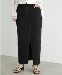 JILL STUART | ◆ヘビーオンススリットデニムスカート(デニムスカート)