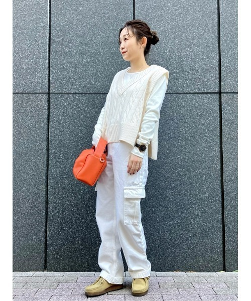 Levi's（リーバイス）の「【Levi's】シルバータブカーゴパンツ（カーゴパンツ・レディース・ホワイト・24inch/26inch/27inch/25inch）」の17枚目の写真