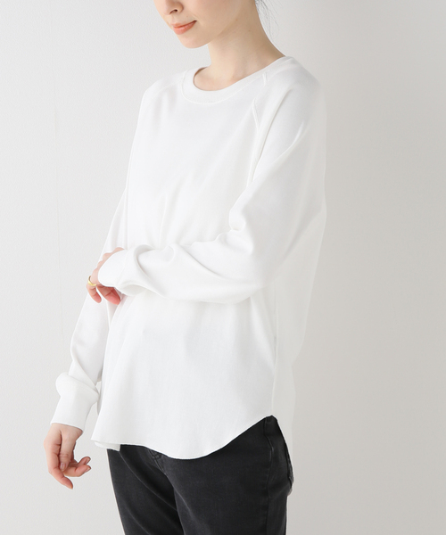 Plage premiumフライス long Tシャツ プラージュ Plage 《追加》premiumフライス long Tシャツ