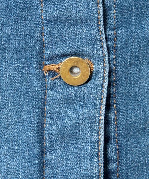 Jewel Changes(ジュエルチェンジズ)の「JCT C/PU DNM G-JK 2 / Gジャン / デニムジャケット(デニムジャケット・レディース・ホワイト/ライトブルー・38/36)」の7枚目の写真