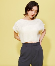 【BASIC】メッシュニットベスト