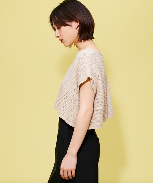FOREVER 21(フォーエバー トゥエンティーワン)の「【BASIC】メッシュニットベスト(ベスト・レディース・ホワイト/ベージュ・FREE)」の9枚目の写真