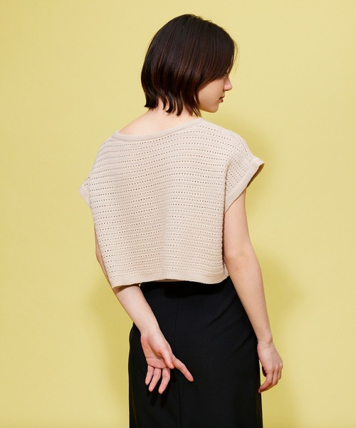 FOREVER 21(フォーエバー トゥエンティーワン)の「【BASIC】メッシュニットベスト(ベスト・レディース・ホワイト/ベージュ・FREE)」の10枚目の写真